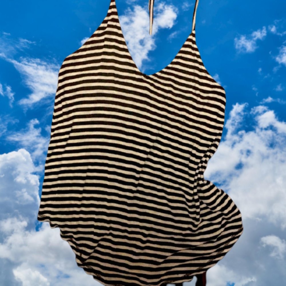 Beach Striped Cover Up